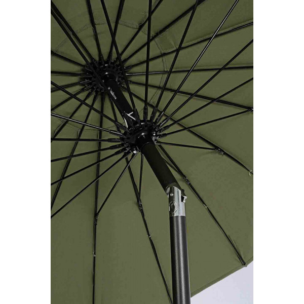 Parasol Atlanta Ø2.7m, color antracita-olive