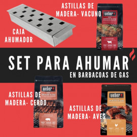 SET PARA AHUMAR EN BARBACOAS DE GAS