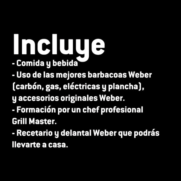 Curso Weber Grill Academy NUEVO CURSO DE PESCADO N.1 - 22 DE JUNIO