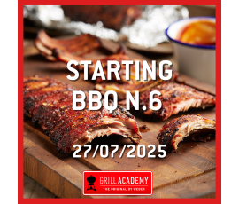 Curso Weber Grill Academy STARTING BBQ N.6 - 27 DE JULIO