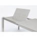 Mesa extensible Konnor 160-240x100, color gris
