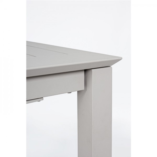 Mesa extensible Konnor 160-240x100, color gris