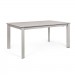 Mesa extensible Konnor 160-240x100, color gris